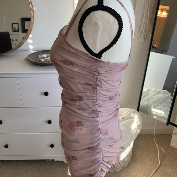 Daisy street Angel pattern mesh dress (US 2) - Picture 6 of 7